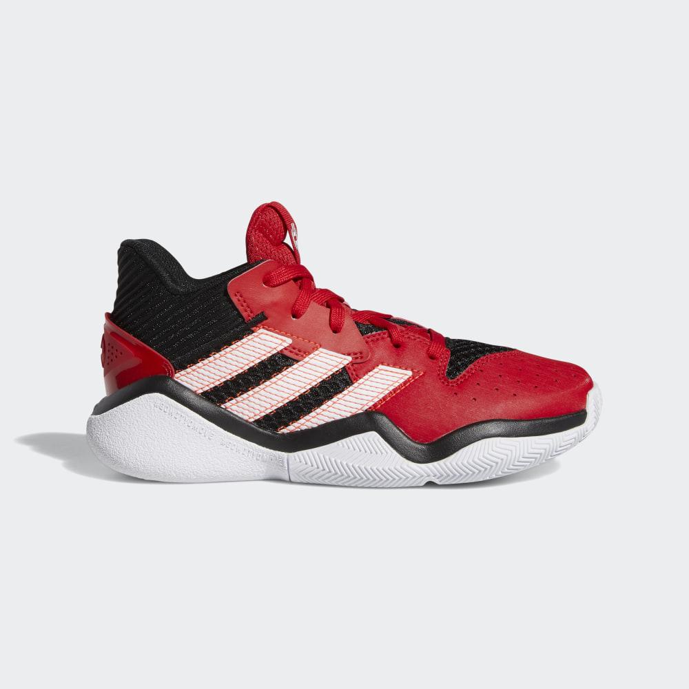 Adidasi Baschet Adidas Harden Stepback Fete Romania - Negrii/Rosii Inchis/Albi EF9904